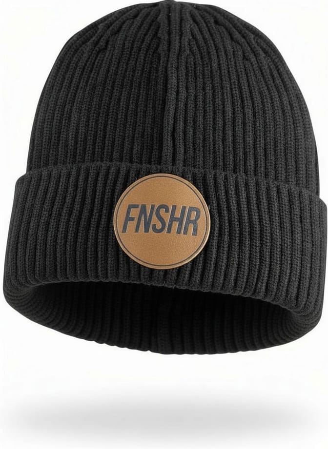 Bonnet Noir FNSHR – Style Urbain, Chaleur & Confort au Quotidien