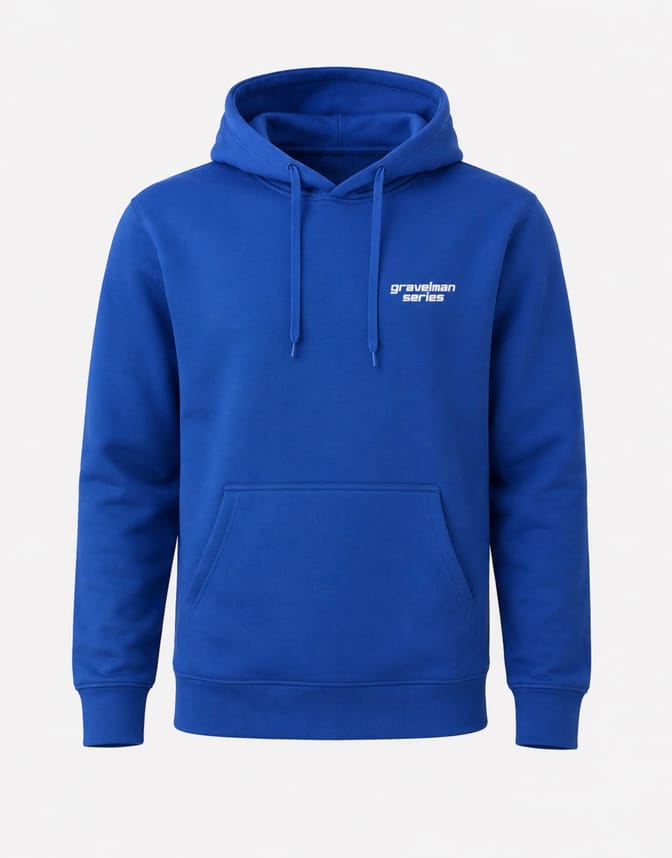 Hoodie GravelMan Serie Bleu / Start With Legs Finish With Mental
