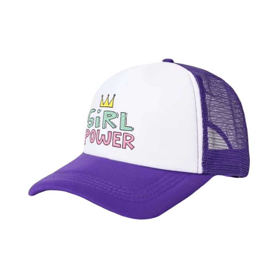 Casquette Violette Réglable GIRL POWER