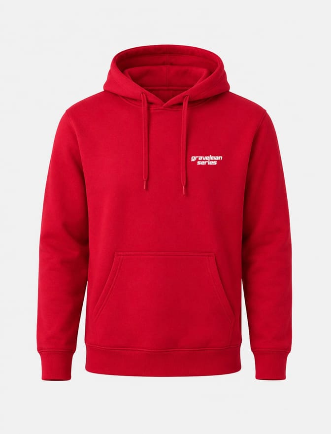 Hoodie GravelMan Serie Rouge / Start With Legs Finish With Mental
