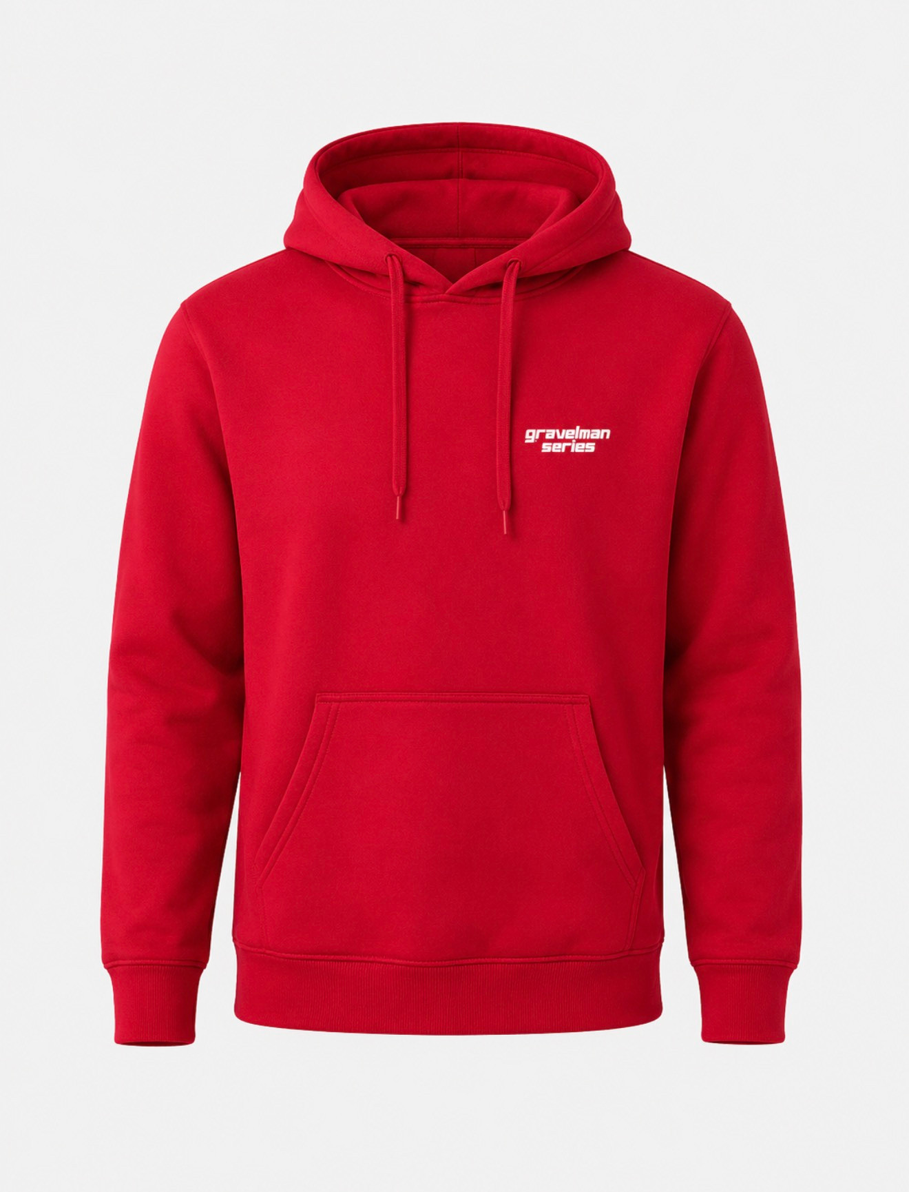 Hoodie GravelMan Serie Rouge / Start With Legs Finish With Mental