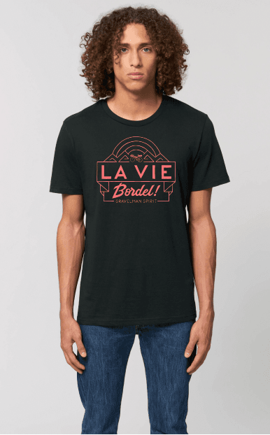 T-shirt Noir La Vie Bordel