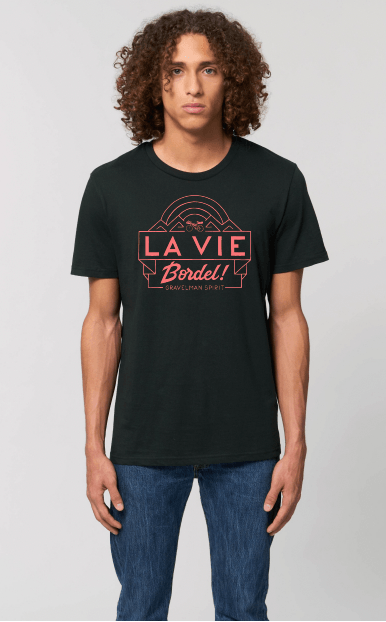 T-shirt Noir La Vie Bordel
