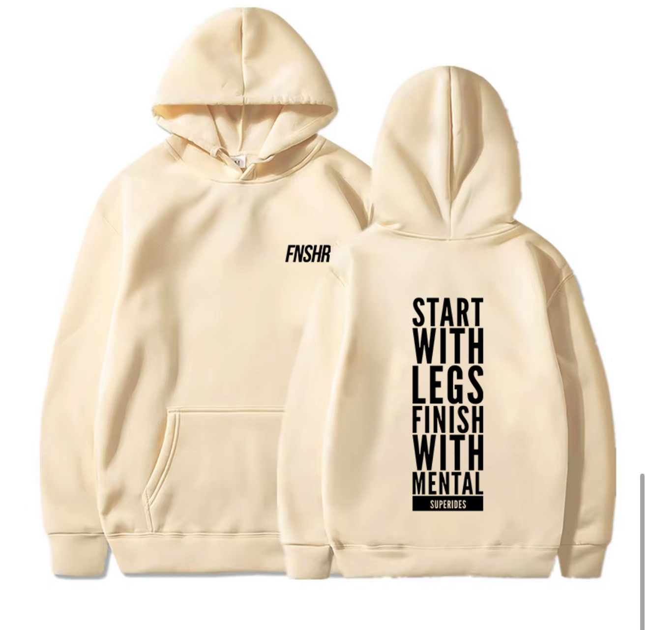 Hoodie Beige FNSHR