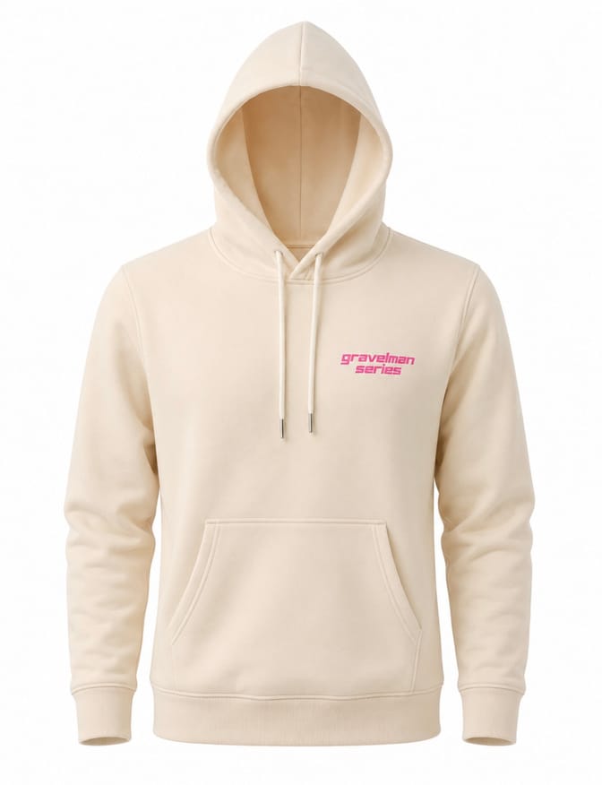 Hoodie GravelMan Serie Beige / Start With Legs Finish With Mental
