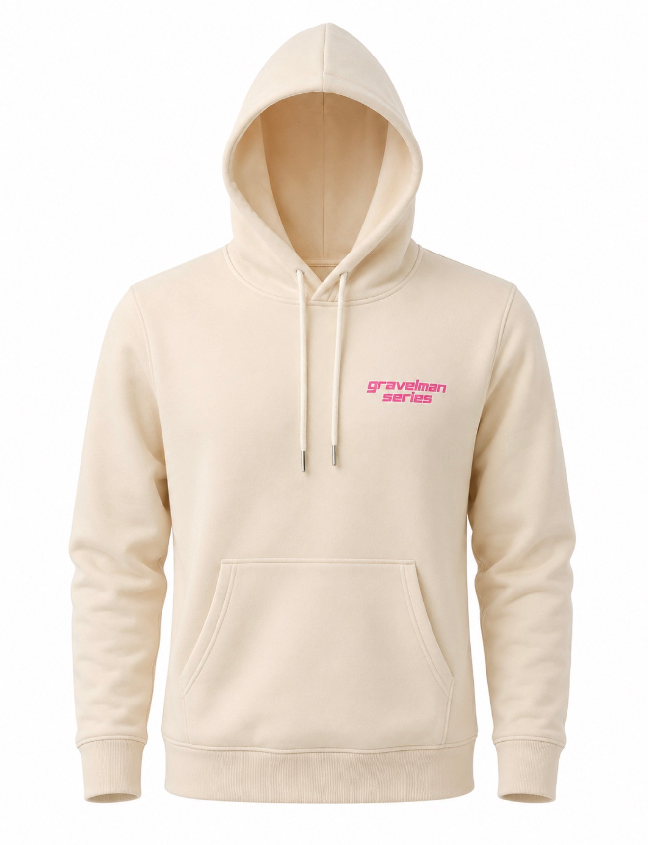 Hoodie GravelMan Serie Beige / Start With Legs Finish With Mental