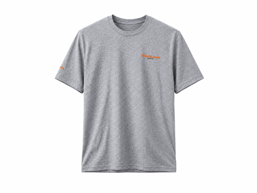 T-shirt Gris GravelMan Series/Start With Legs Finish With mental