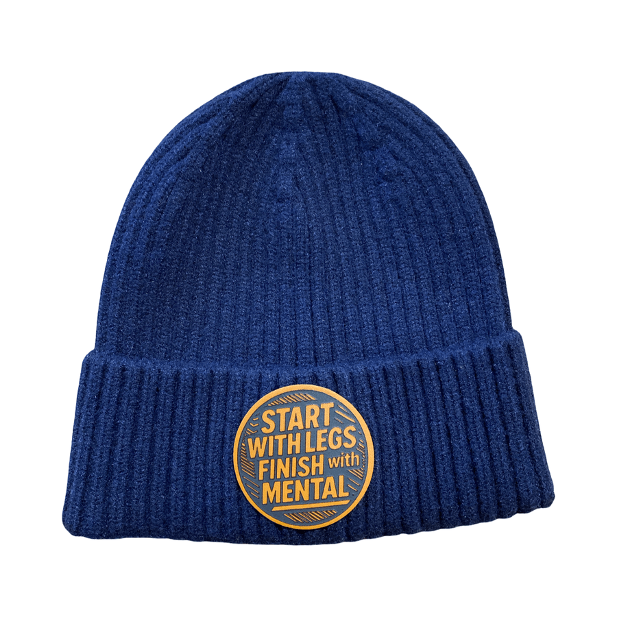 Bonnet Bleu Marine - Start With Legs, Finish With Mental