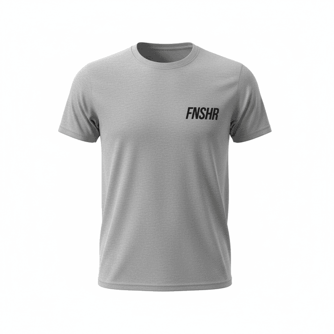 T-shirt FNSHR Gris Chiné