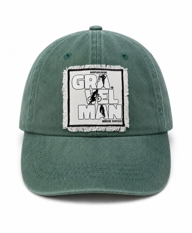 Casquette Verte Réglable GravelMan Séries