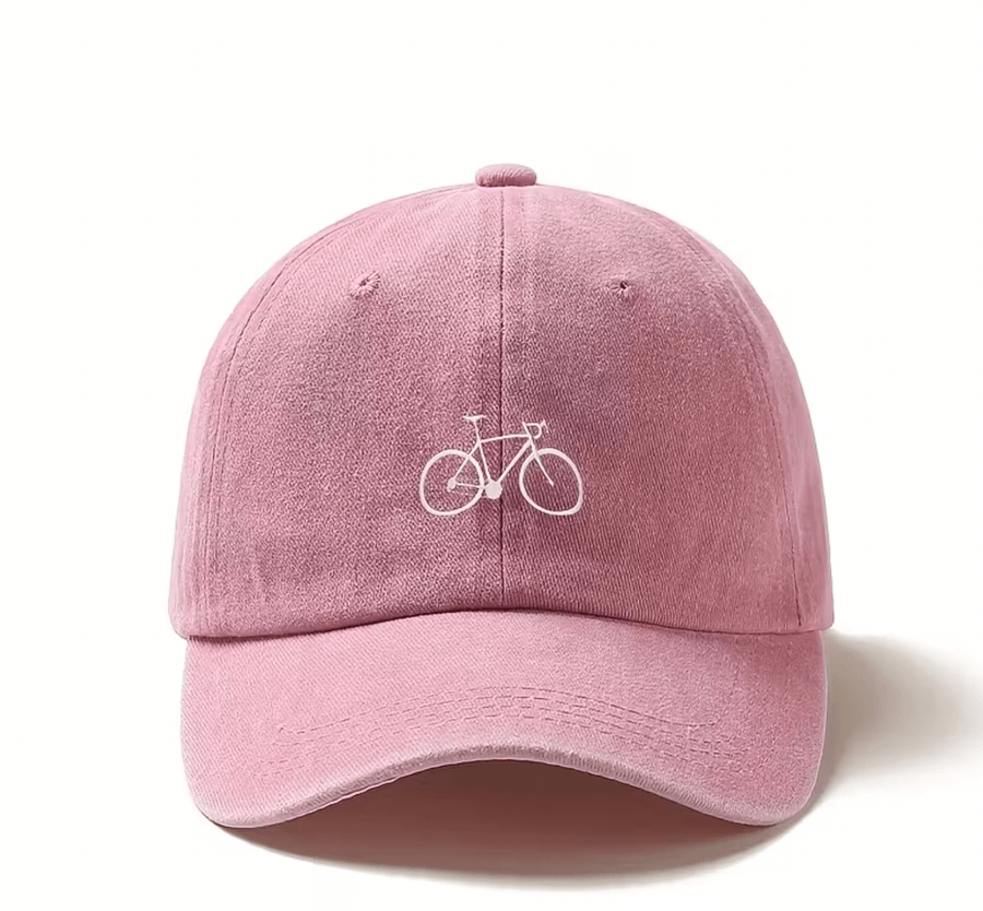 Casquette GravelMan Bike Rose Pale