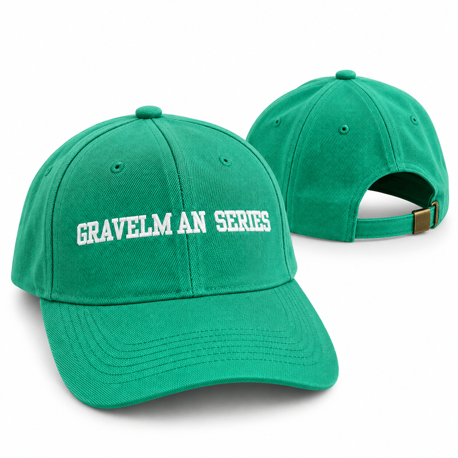 Casquette Verte Brodée GravelMan Series