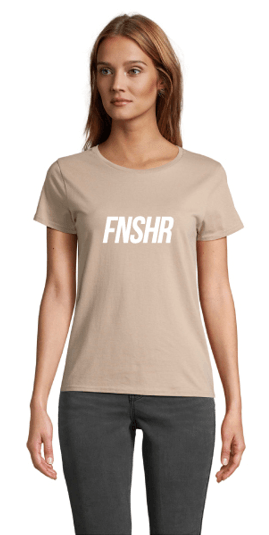 T-shirt Femme Beige FNSHR