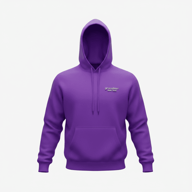 Hoodie GravelMan Serie Violet / Start With Legs Finish With Mental