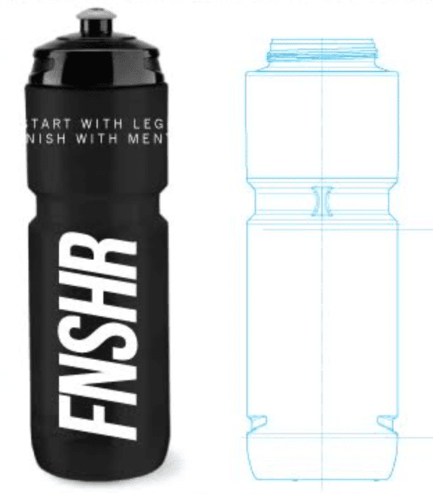 Bidon SuperCorsa 800 ml ELITE X FNSHR