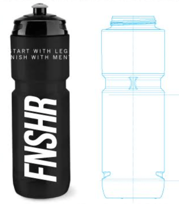 Bidon SuperCorsa 800 ml ELITE X FNSHR