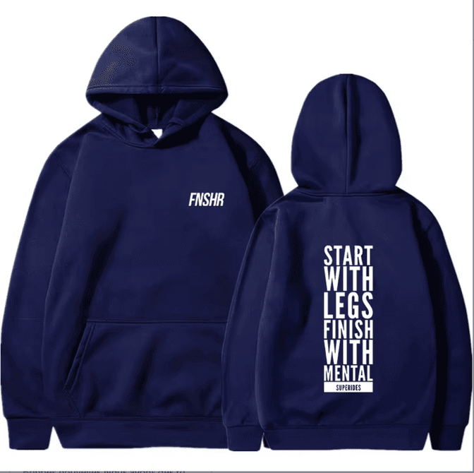 Hoodie Bleu marine FNSHR