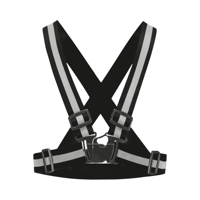 Gilet De Sécurité Léger Noir Fluo