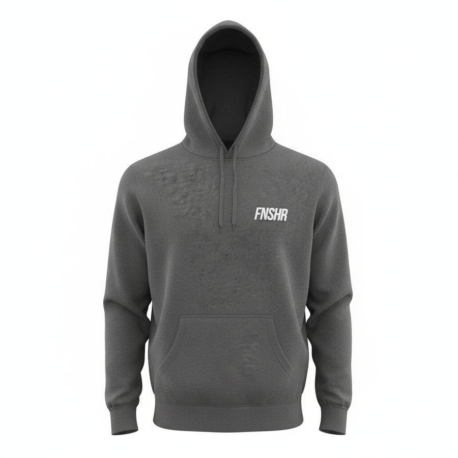 Hoodie Gris Chiné Foncé FNSHR