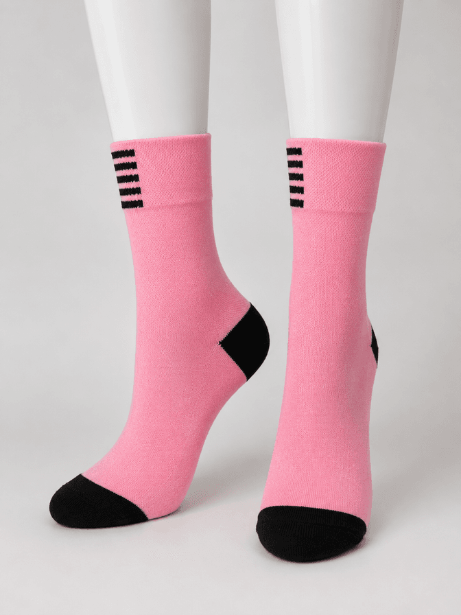 Chaussette Femme Rose Vélo