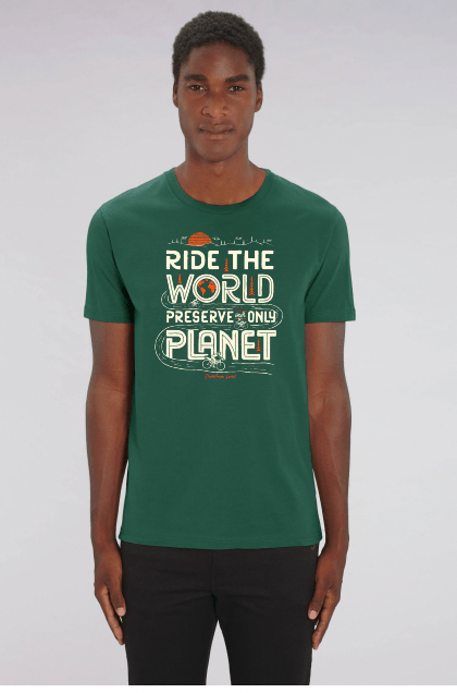 T-shirt Vert Preserve Planet